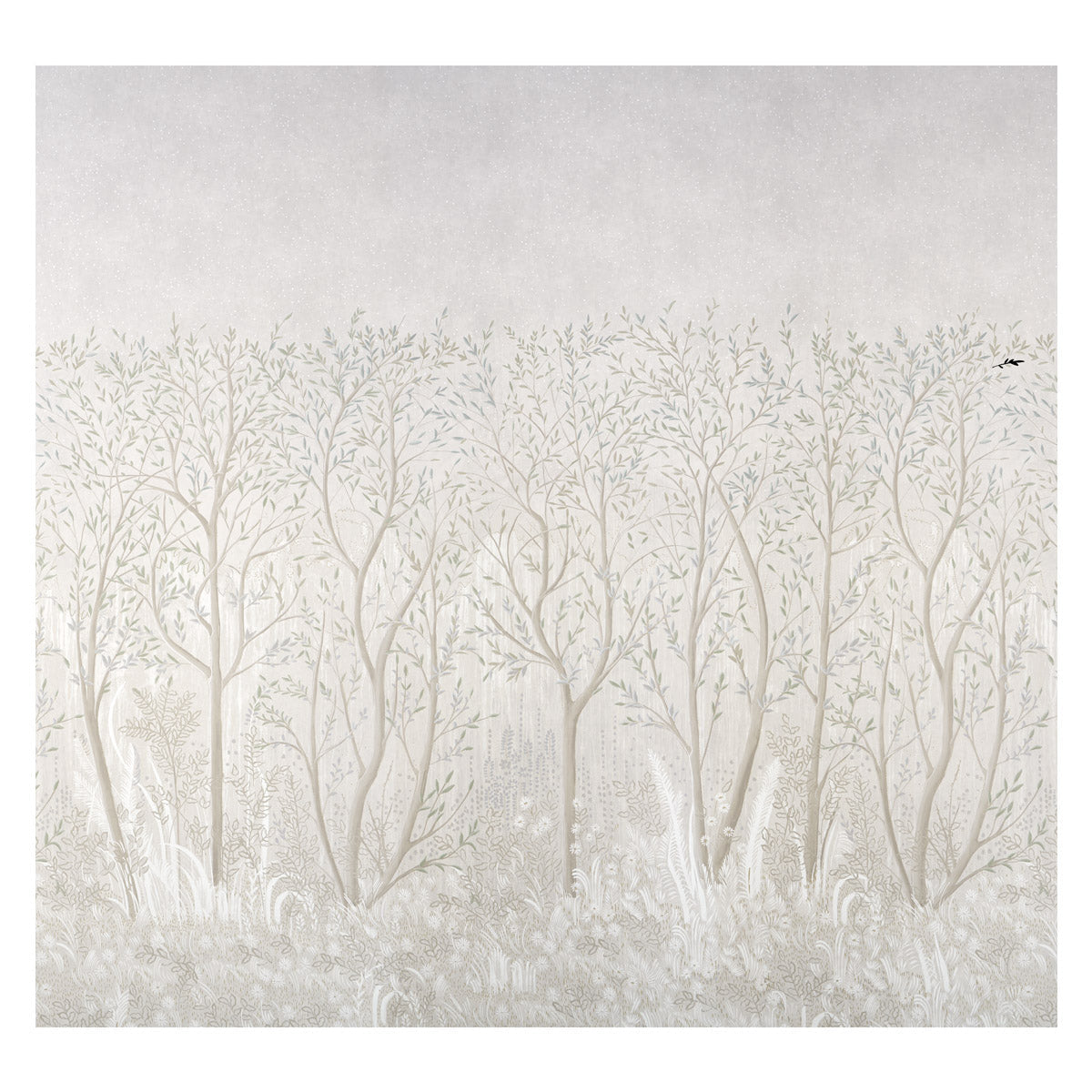 Schumacher | Brindille Golden Accented Panel Set wallcovering - 5010924