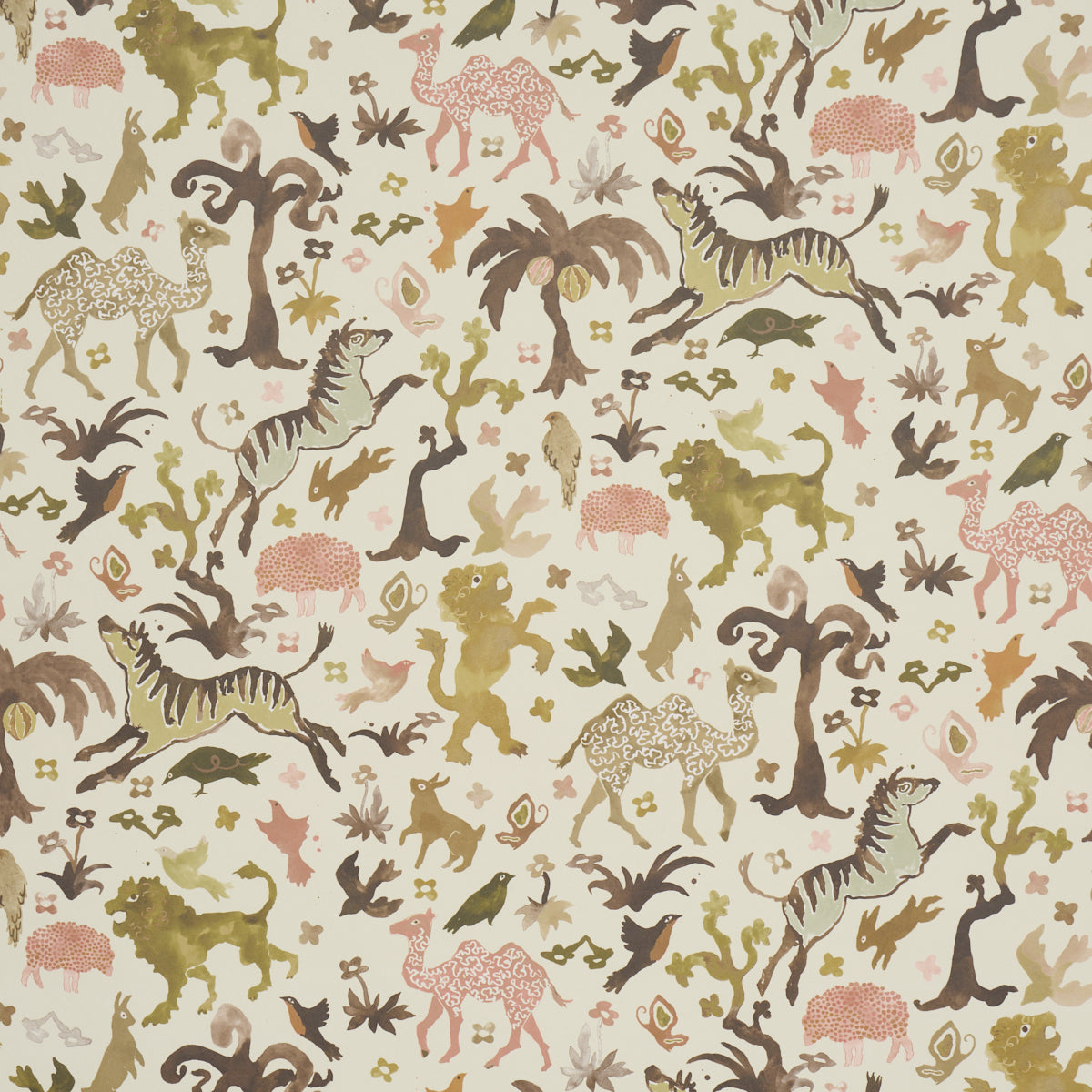 Schumacher | Beasts wallcovering - 5013534