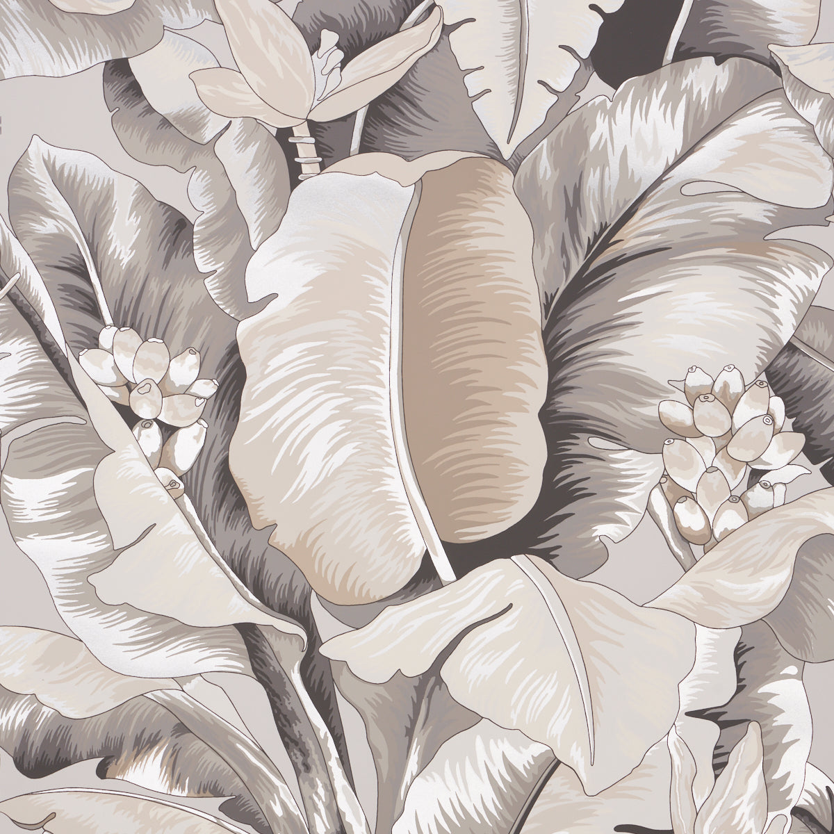 Schumacher | Botanico Metallic wallcovering - 5013860
