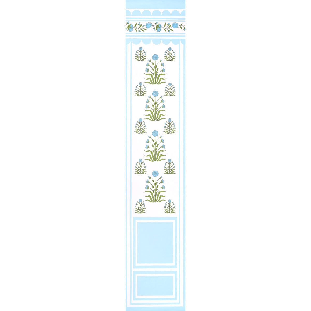 Schumacher | Royal Poppy Panel B wallcovering - 5014441