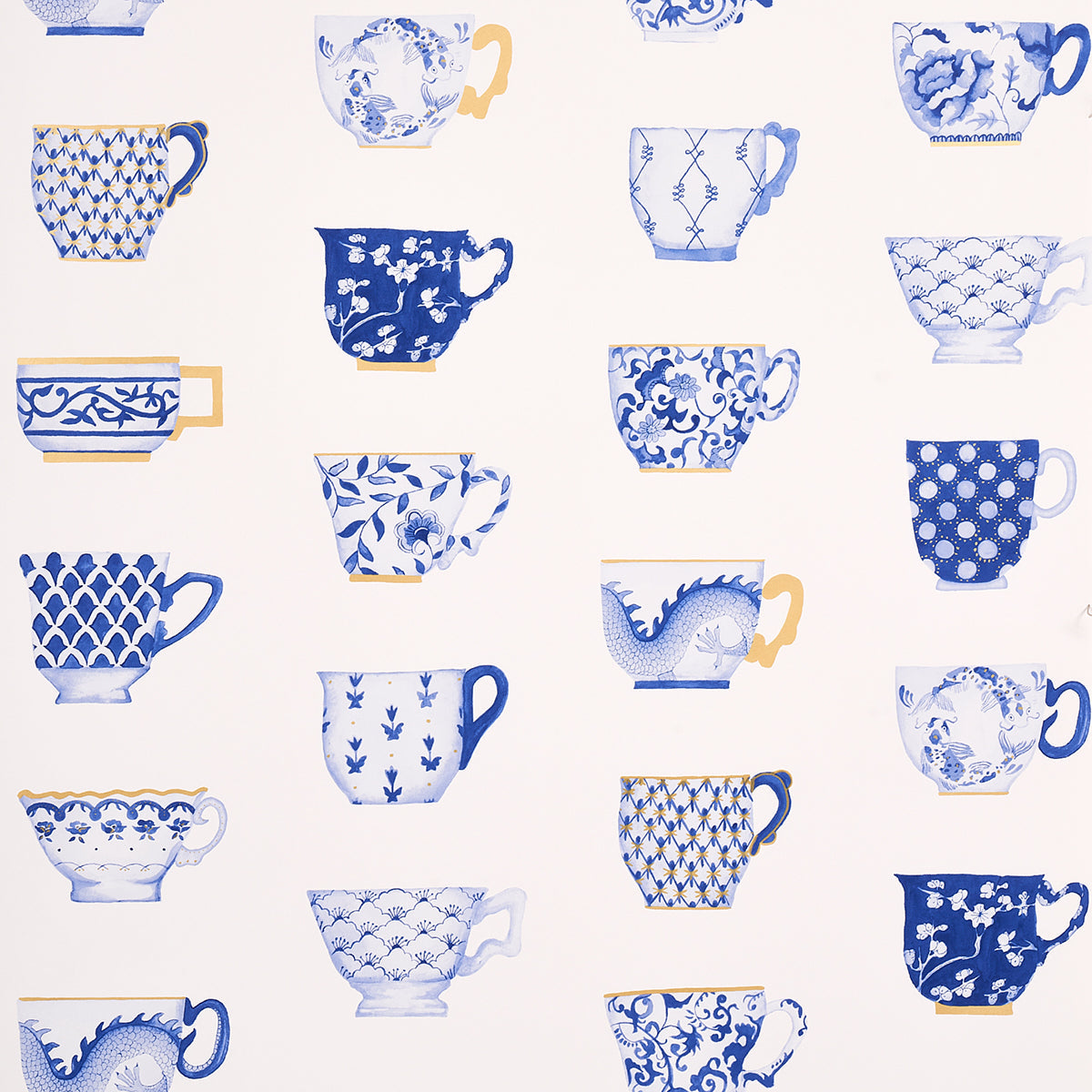 Schumacher | Onie's Teacups wallcovering - 5014782