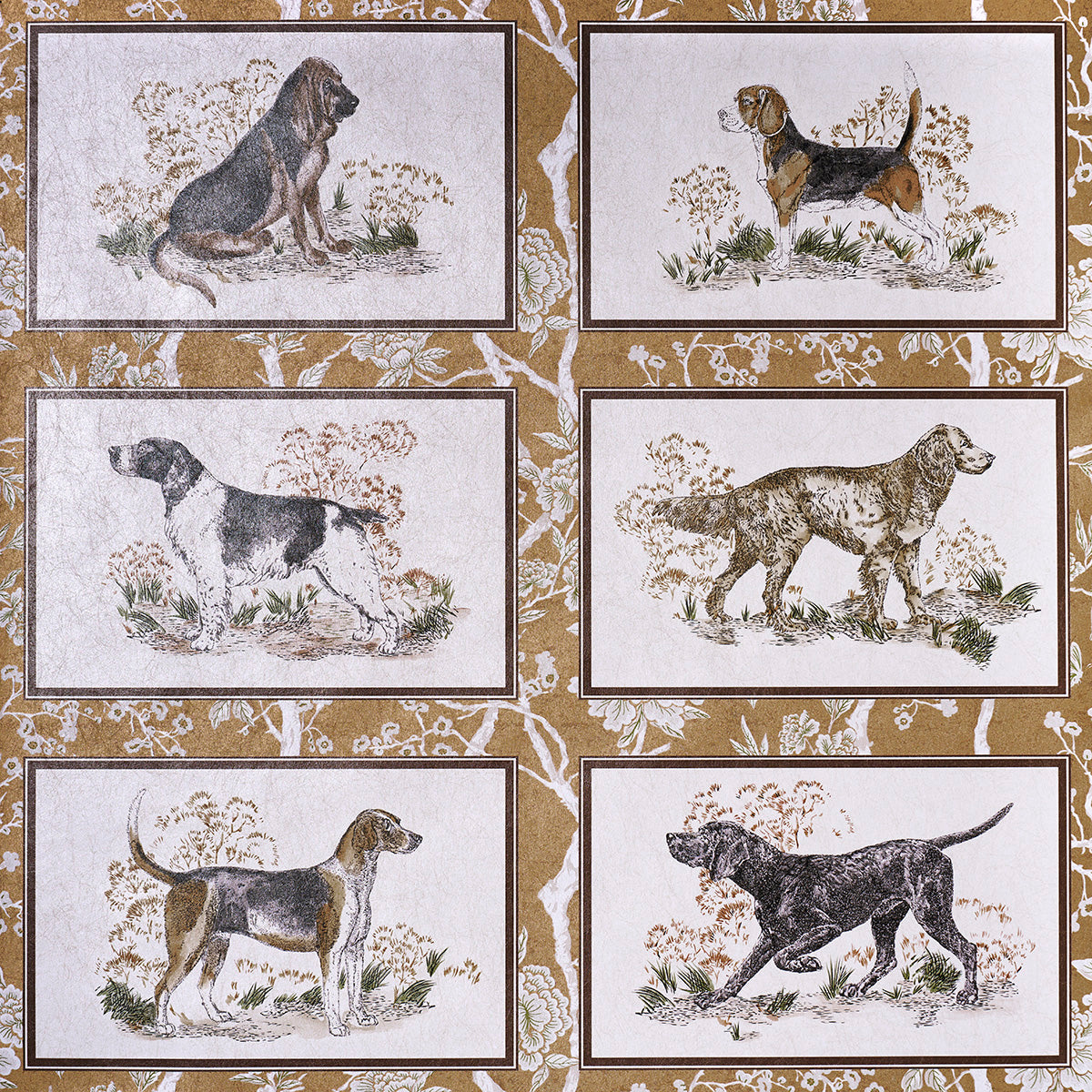 Schumacher | Chaser’s Legacy Metallic wallcovering - 5016050