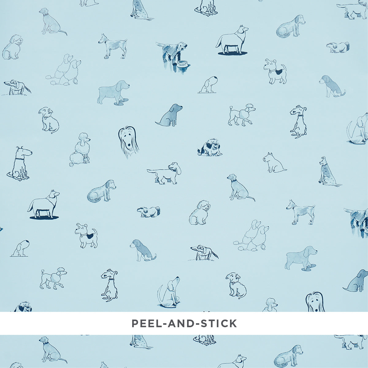 Schumacher | Good Dogs Everywhere wallcovering - 5016302
