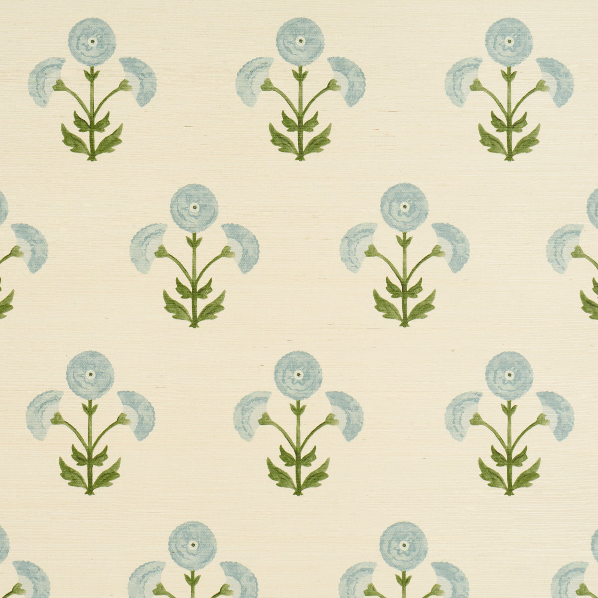 Schumacher | Saranda Flower Sisal wallcovering - 5016671