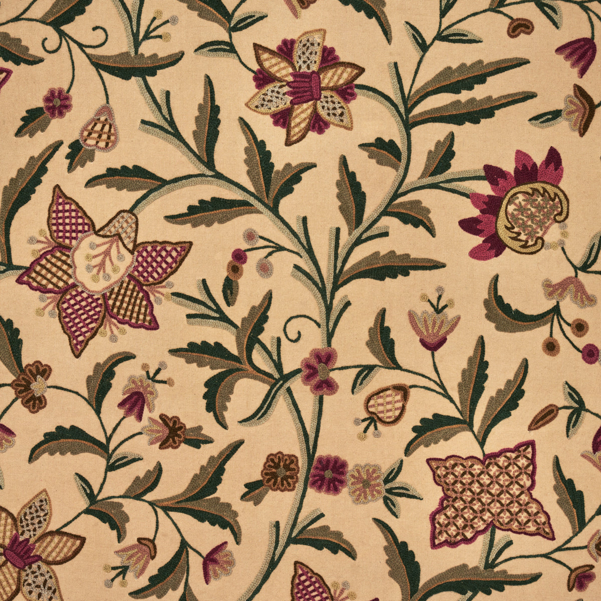 Schumacher | Somerset Crewel fabric - 50470