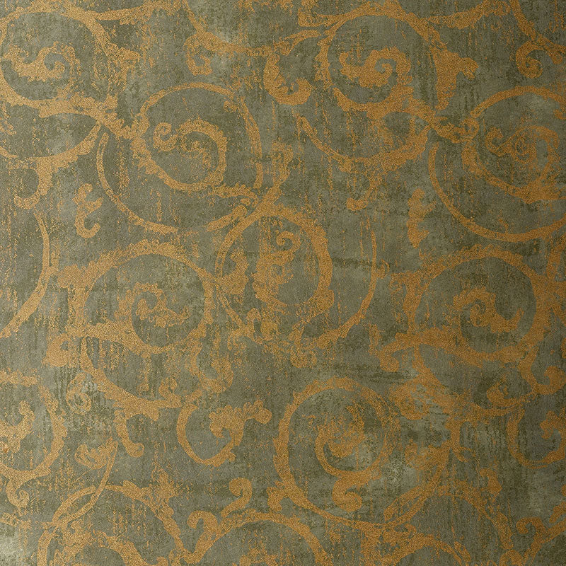 Schumacher | Bernini Scroll wallcovering - 528172