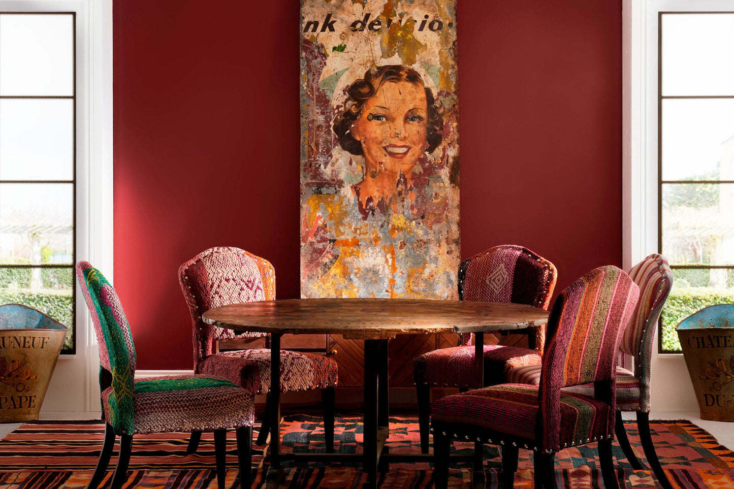 Andrew Martin Bacall Jnr Dining Chair Andean back