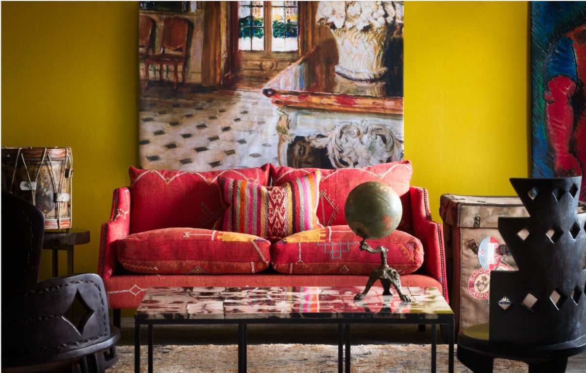 Andrew Martin | Regal Sofa Moroccan