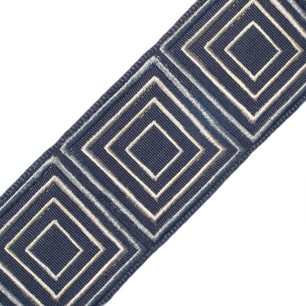 2.75" Matilde Embroidered Border - Gulf