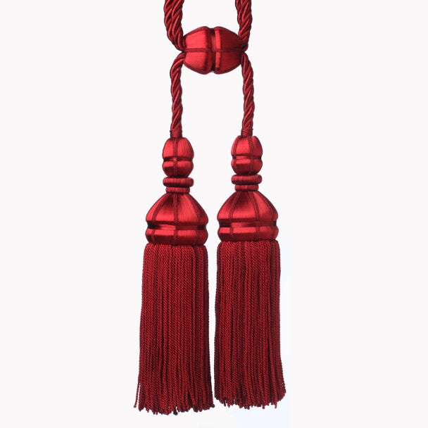 Aurelia Double Tassel Tieback - Beaujolais