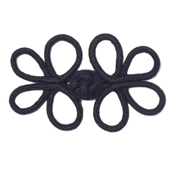 Harbour Crown Knot Frog - Ebony