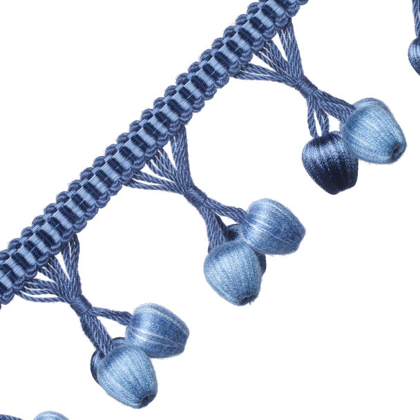 Calisto Triple Bead Fringe - Ultramarine
