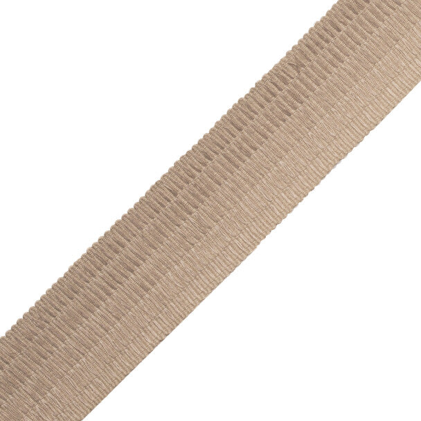 La Terre Linen Border - Burlap