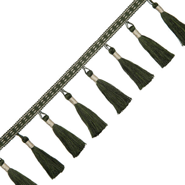 Inca Tassel Fringe - Verde