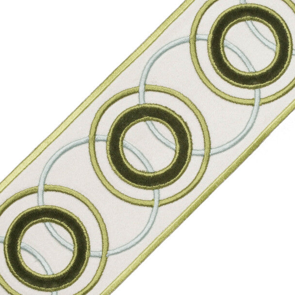Chevallerie Appliqué Border - Vert