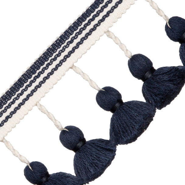 Sorrento Tassel Fringe - Indigo