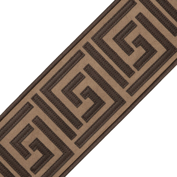 Venezia Appliqué Border - Cioccolato