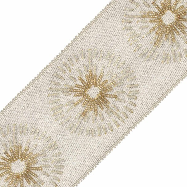Halo Beaded Border - Topaz