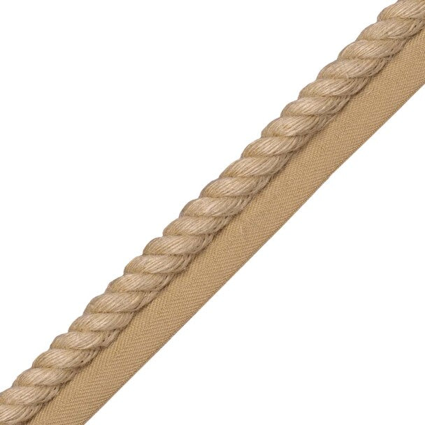 1/2" Bali Jute Cord with Tape - Burlap