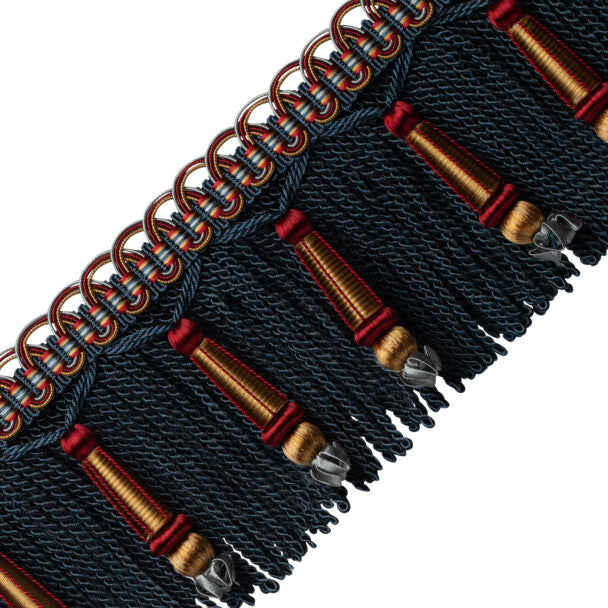 Margaux Beaded Bullion Fringe - Gem