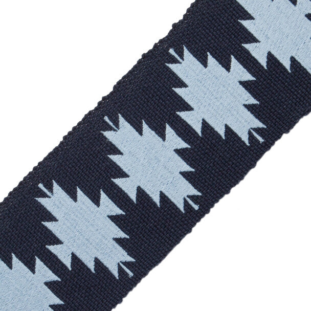 Abiquiú Embroidered Border - Blue Sky