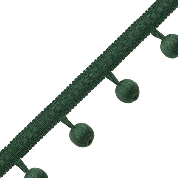 Sophie Beaded Fringe - Viridian Green