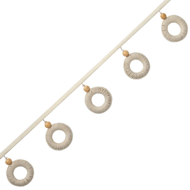 Corsica Hoop Fringe - Canvas