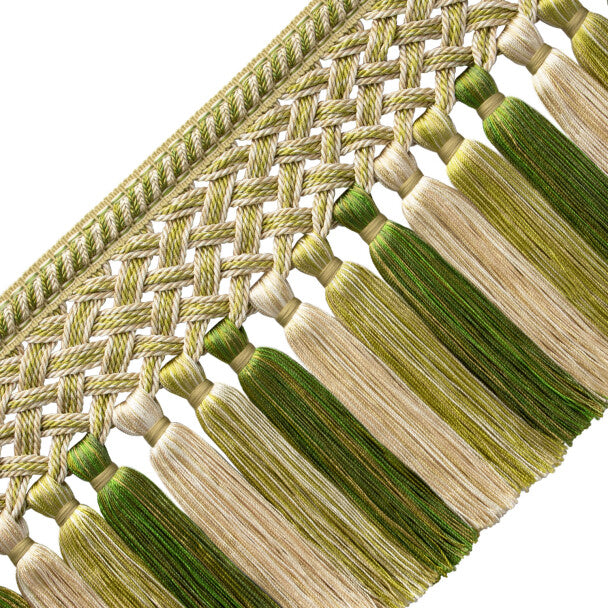 Bagatelle Tassel Skirt Fringe - Fern