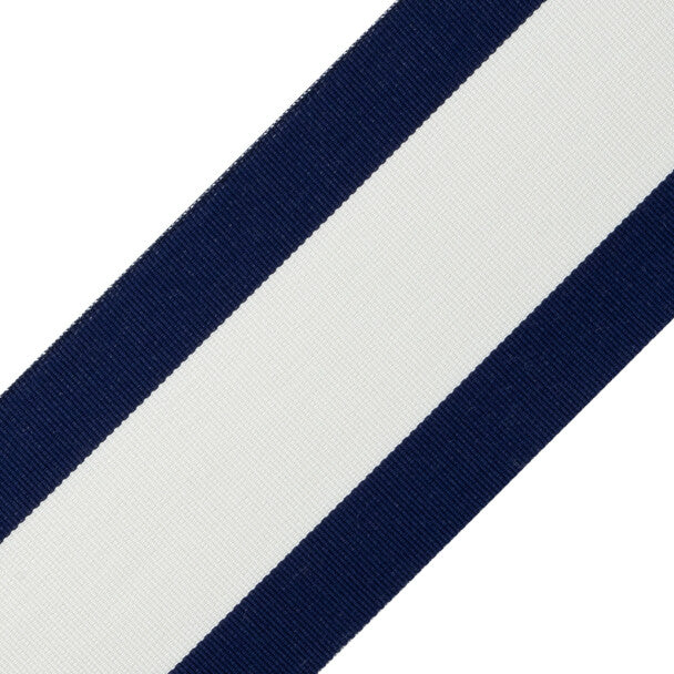 MDS 4" (10.1 Cm) Stripe Border - Sapphire