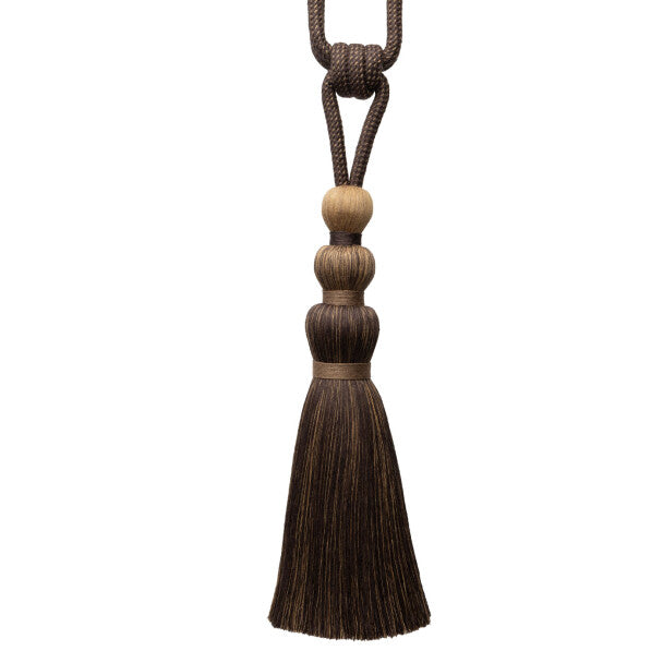 Ilana Single Tassel Tieback - Bark