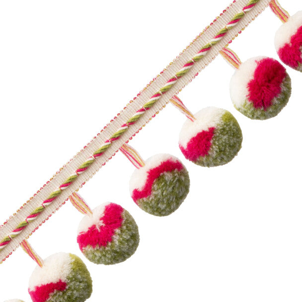 Kaleidoscope Pom Pom Fringe - Garland