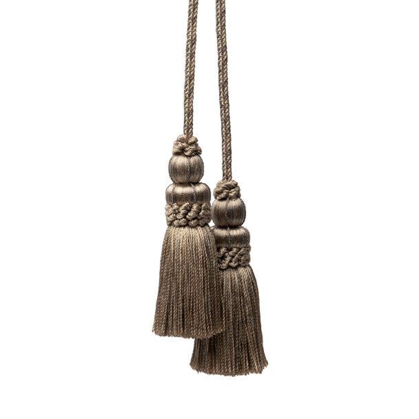 Le Jardin Silk Metallic Chair Tassel - Bronze