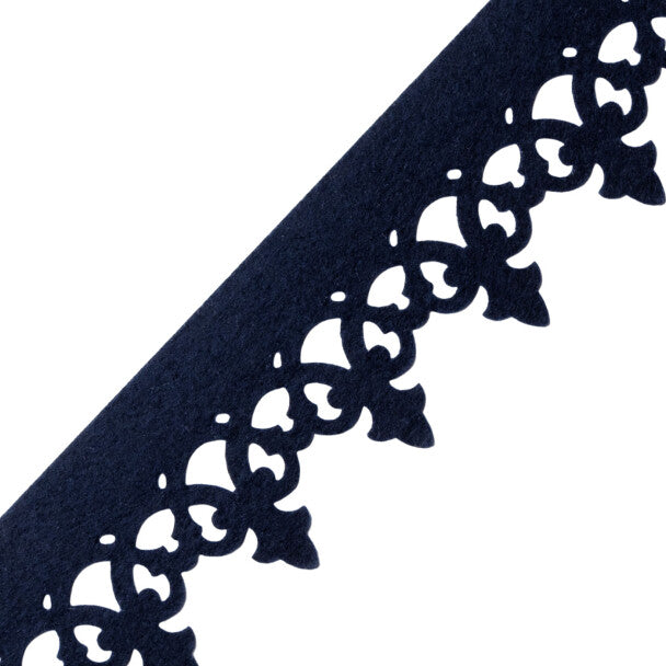 Finlay Scalloped Border - Onyx