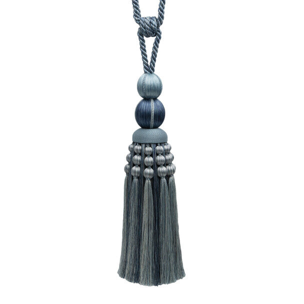 Romaunt Tassel Tieback - Waterhouse Blue