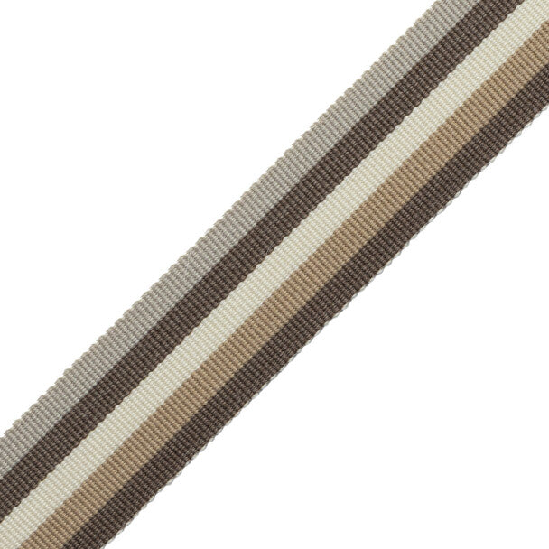 Ashton Striped Border - Heathcliff Brown