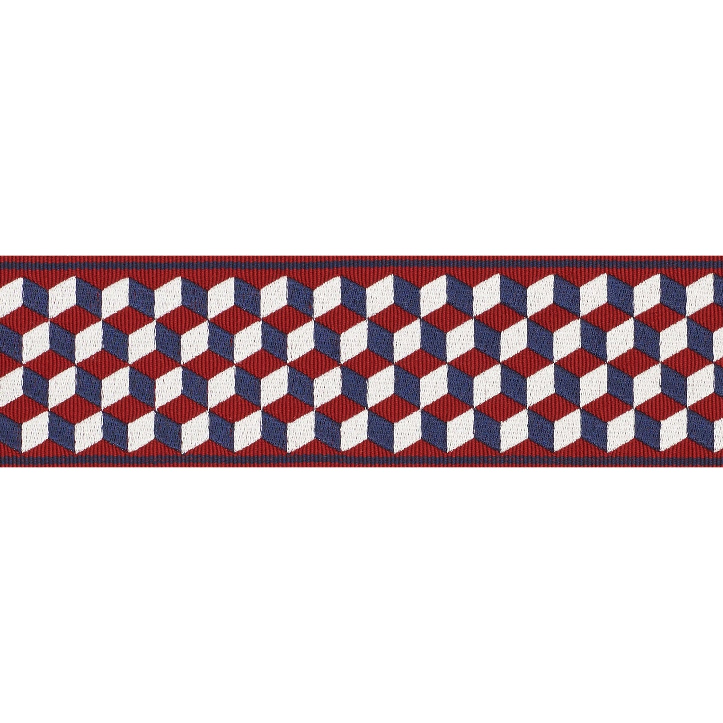 Schumacher | Tumbling Blocks Tape fabric - 71262