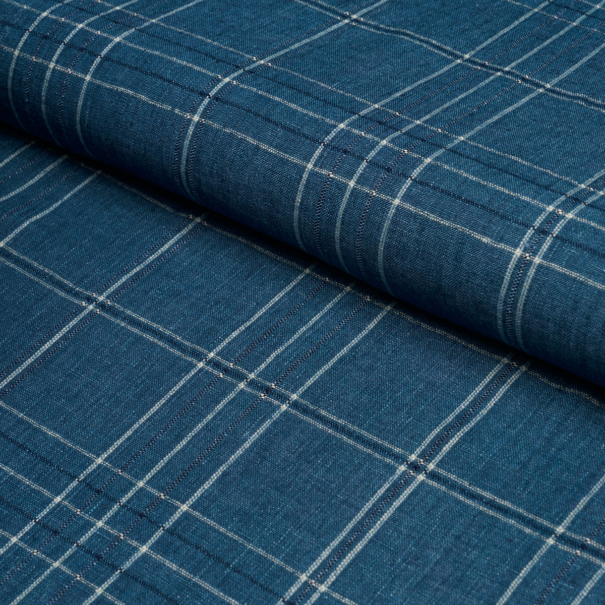 Schumacher | Nils Plaid Linen fabric - 80305