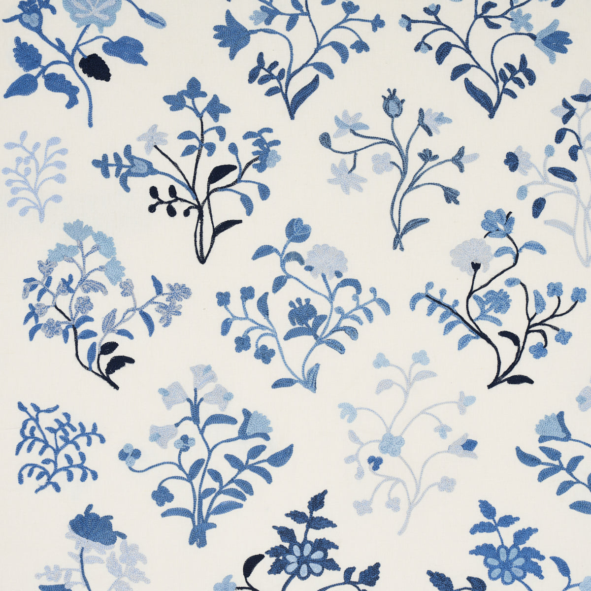 Schumacher | Raleigh Crewel Embroidery fabric - 81431