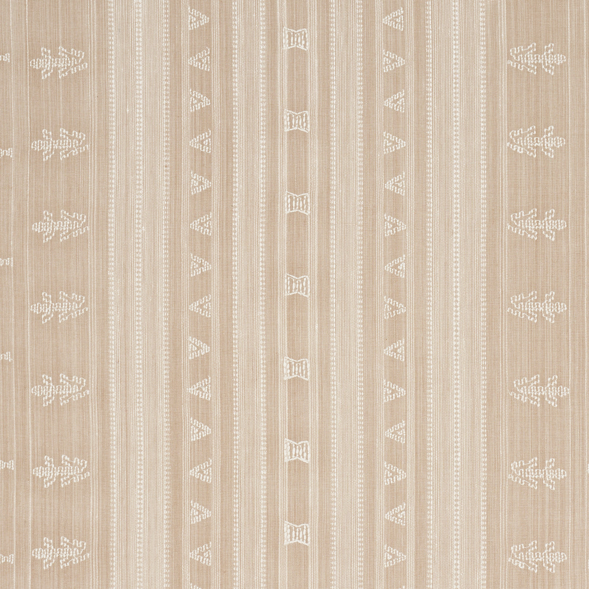 Schumacher | Nima Embroidered Cotton Linen fabric - 84062