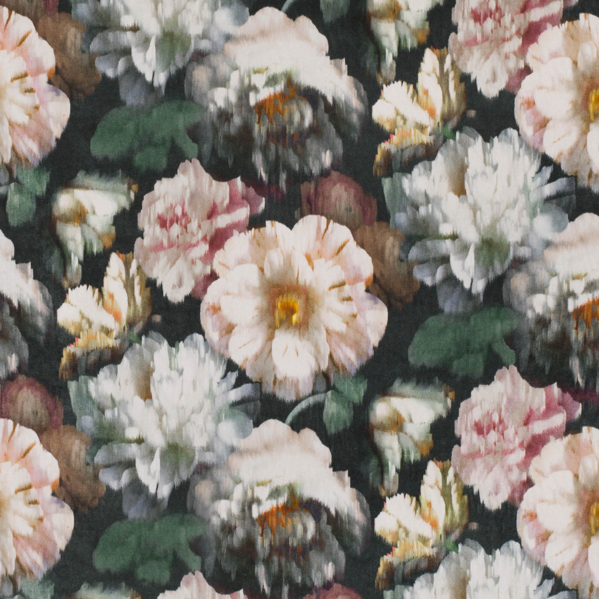 Black Edition Herbaria Malva fabric