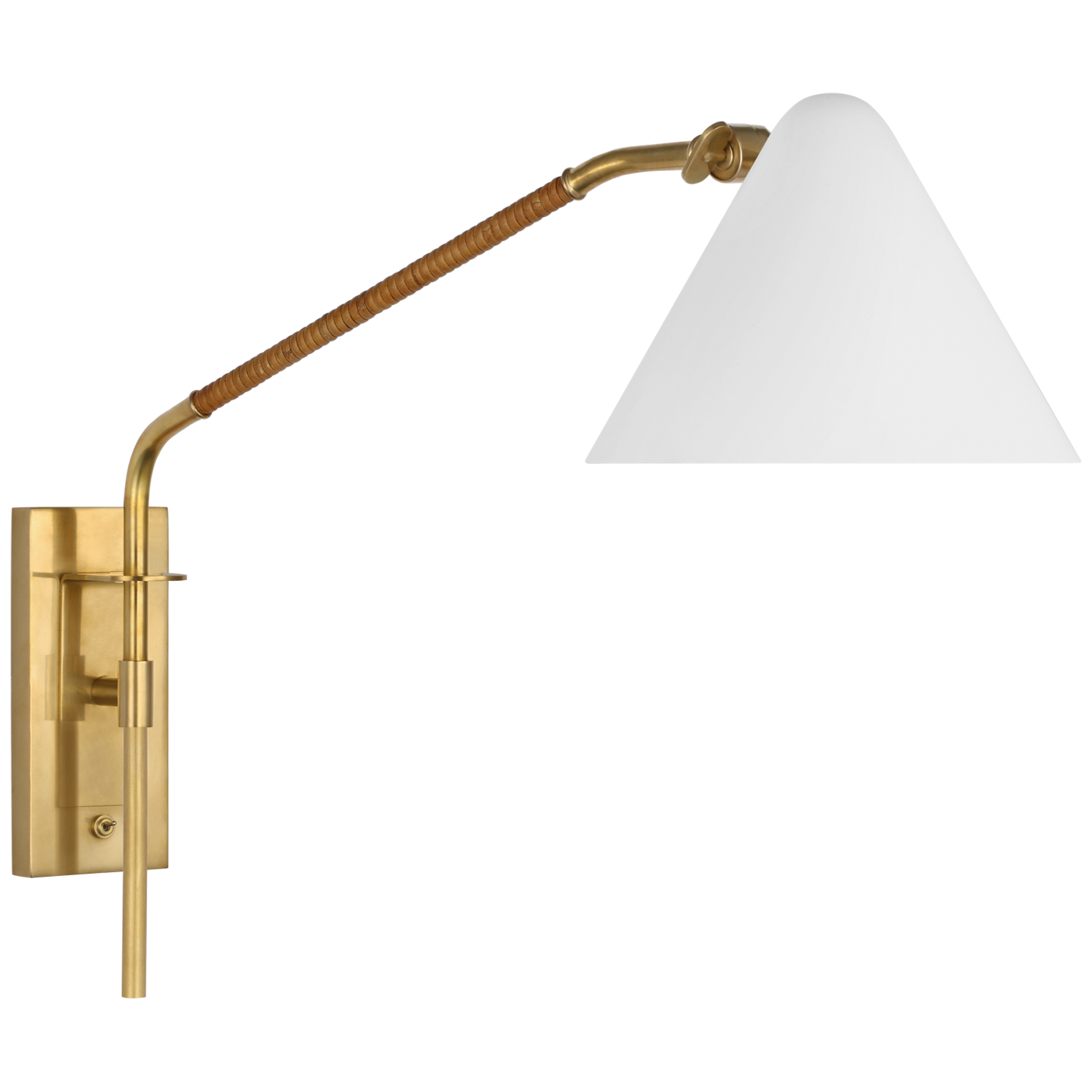 Visual Comfort | Amber Lewis | Laken Medium Articulating Wall Light