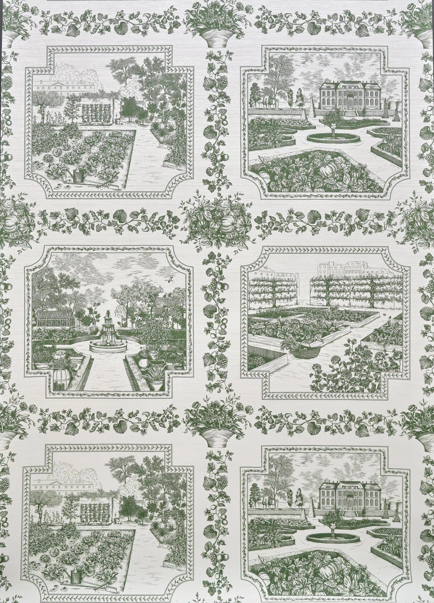 Pierre Frey Les Quatre Potagers - Vegetal