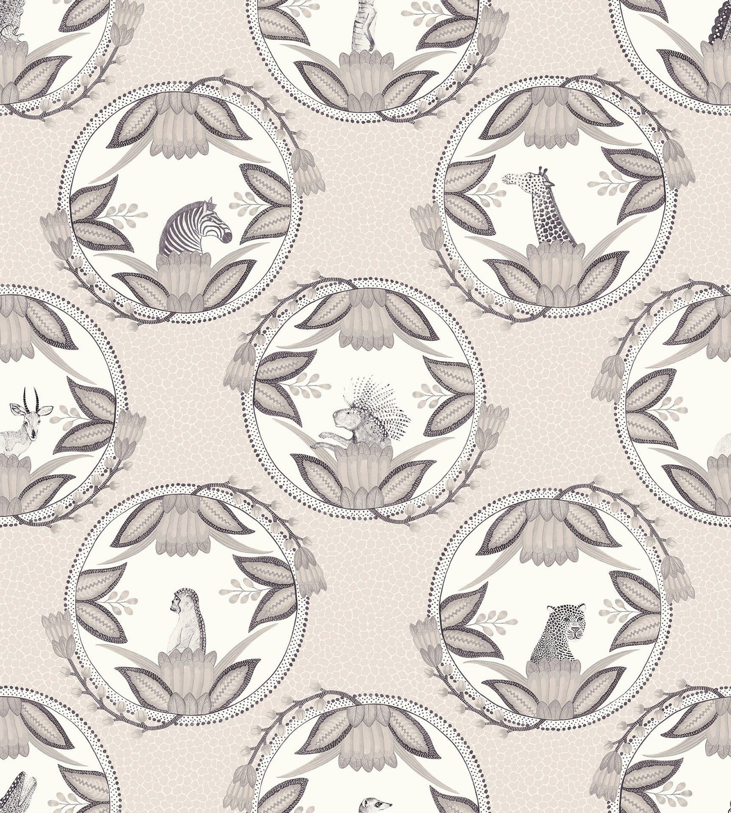 Cole & Son Ardmore Cameos - Grey