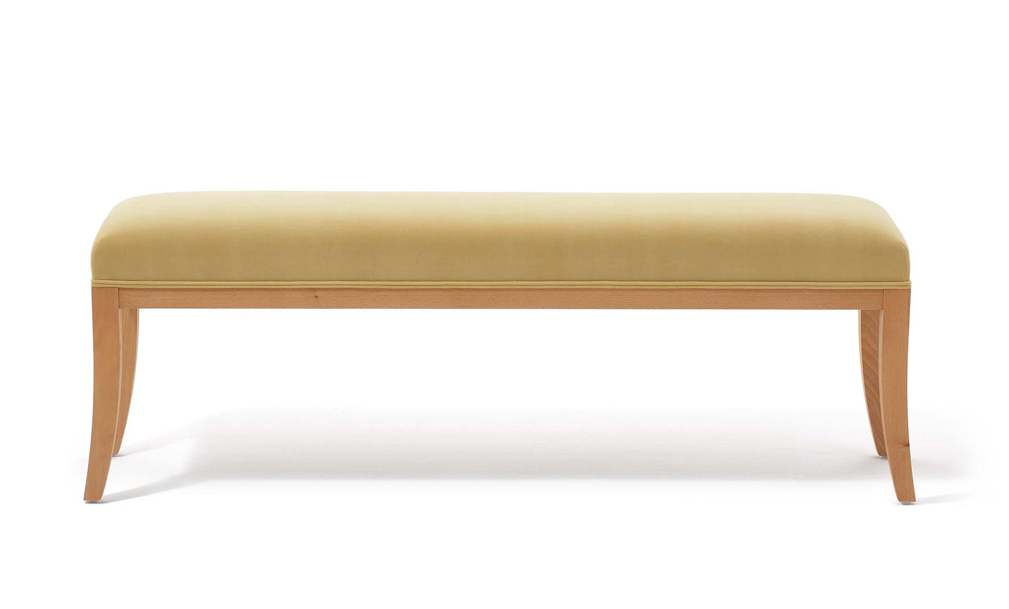 Pierre Frey Amandine - Stained beech, water-based varnish with Double piping - Stretched fabric