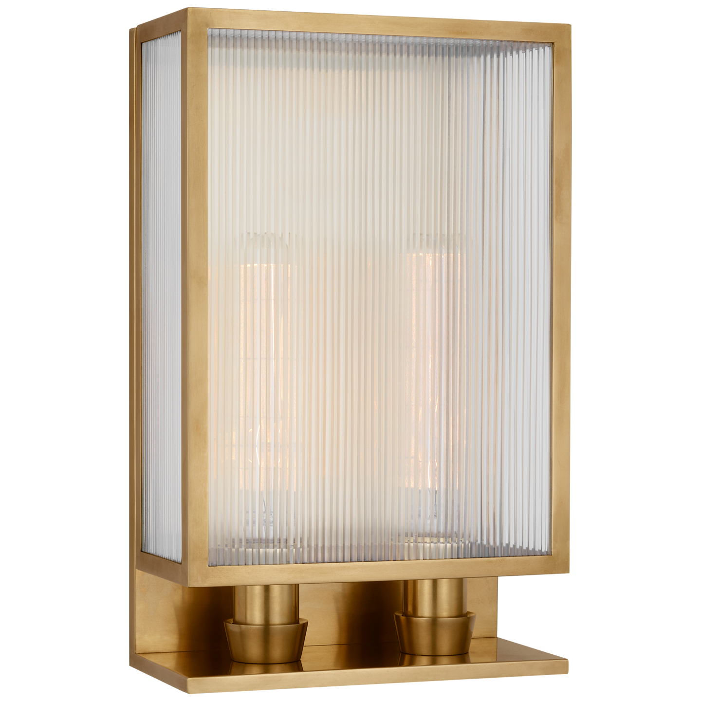 Visual Comfort | Barbara Barry | York 16" Double Box Sconce