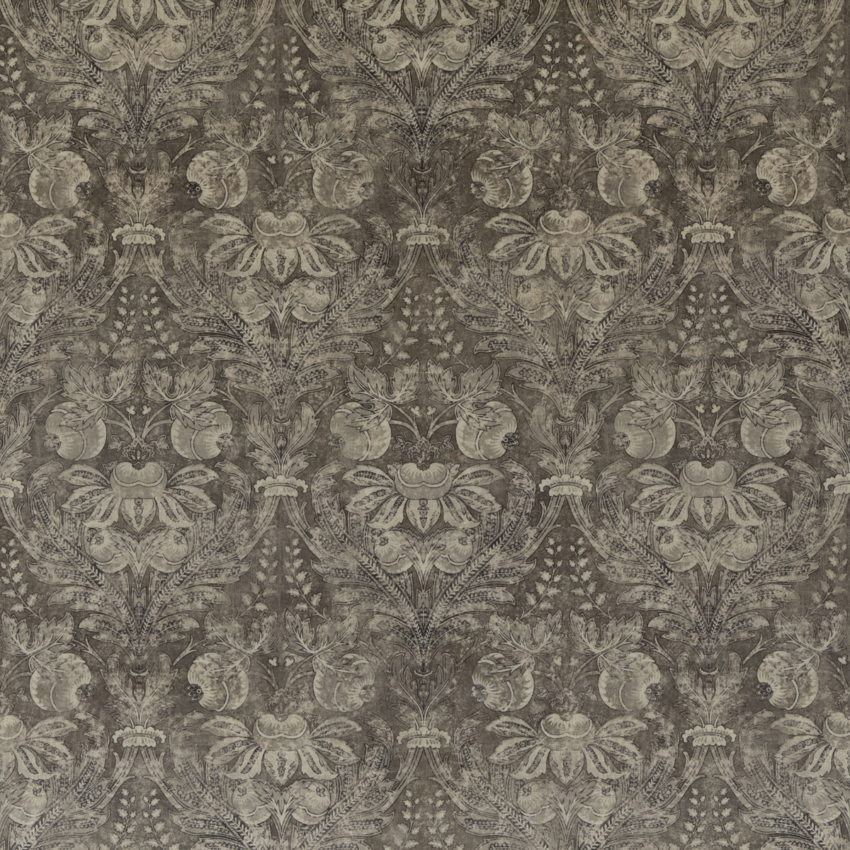 GP & J Baker | Lapura Velvet fabric - Mole