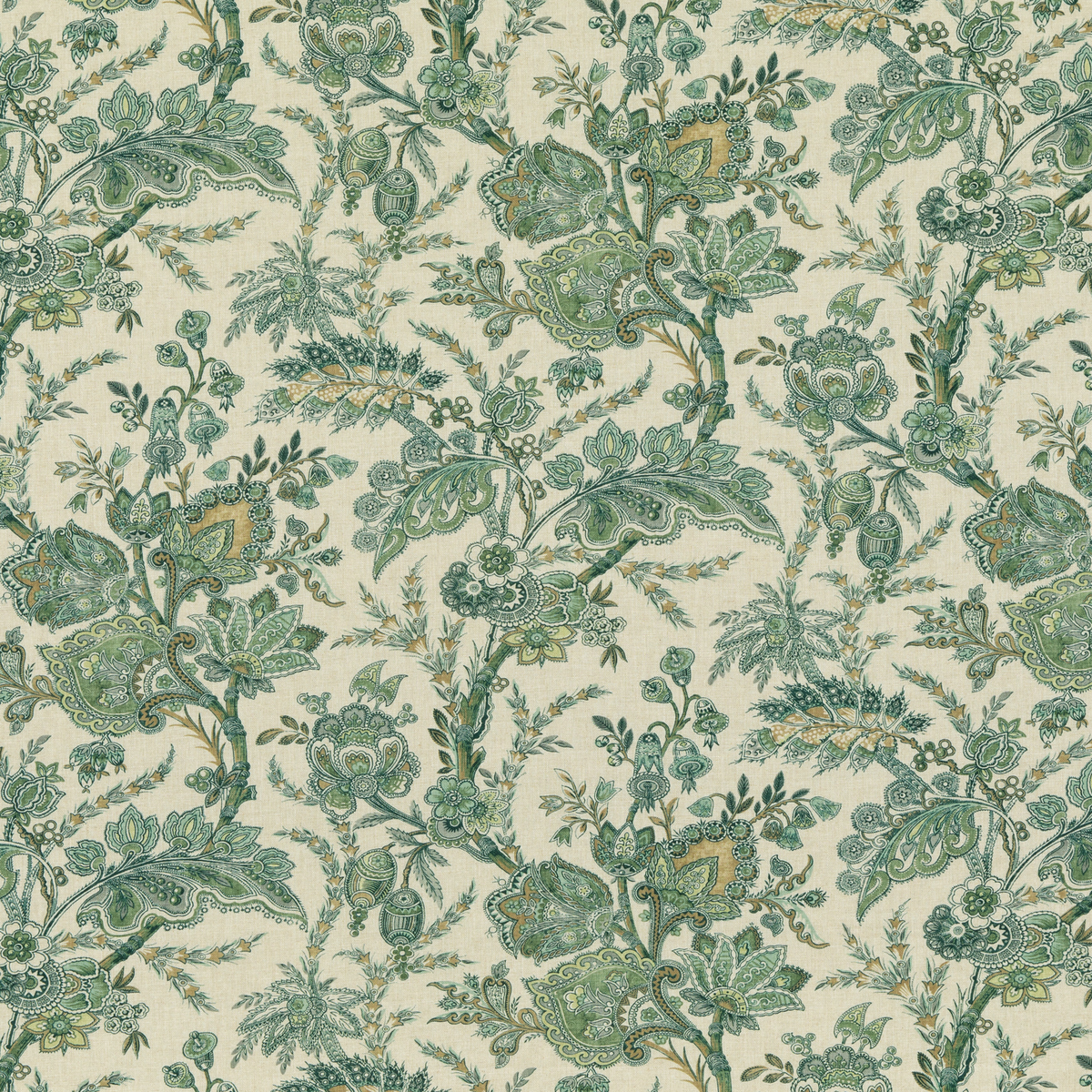 GP & J Baker | Jewel Indienne fabric - Emerald