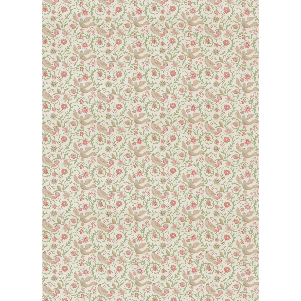 GP & J Baker | Royal Court fabric - Pink/Green