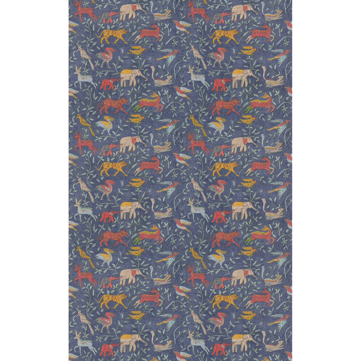 GP & J Baker | Noah's Ark fabric - Indigo