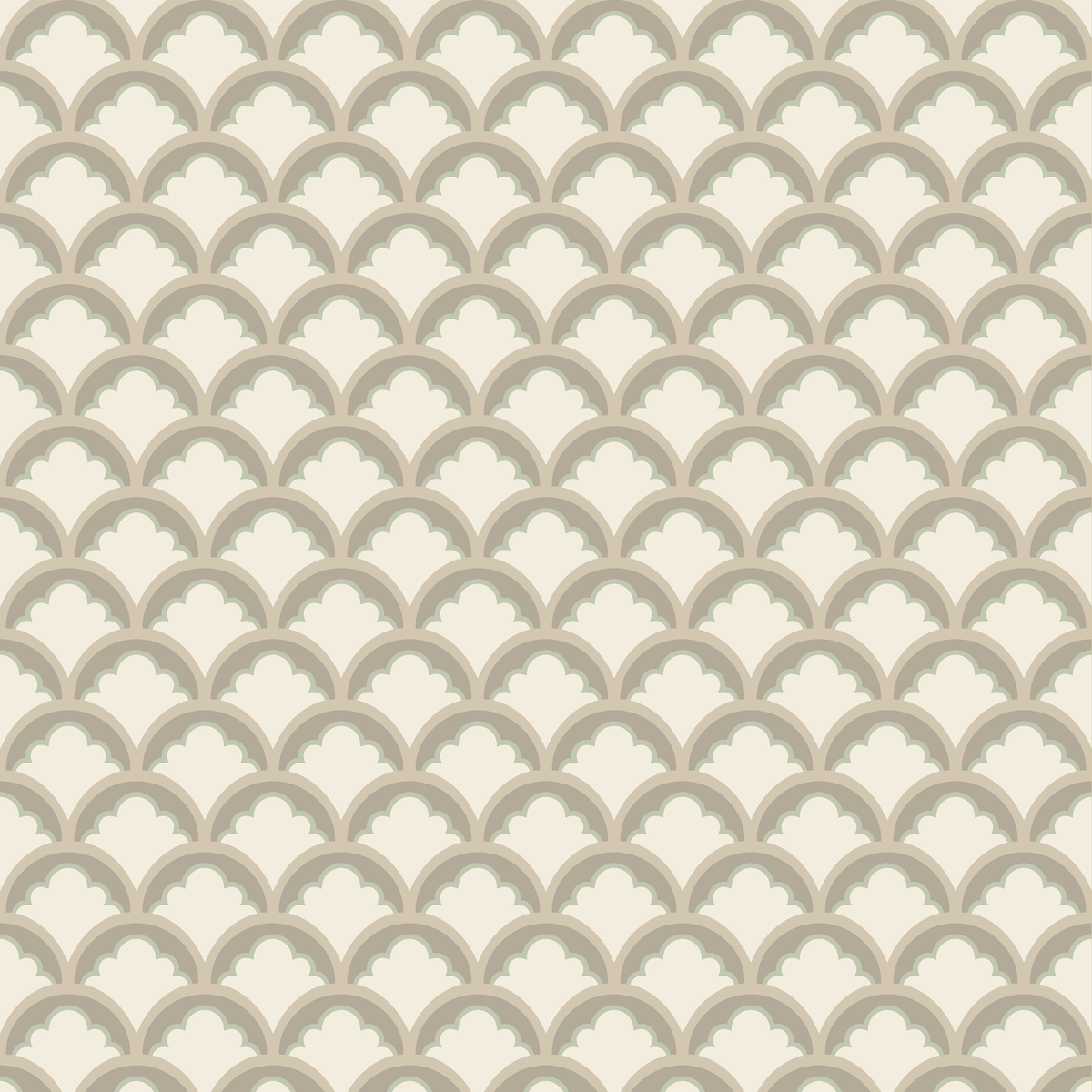 GP & J Baker | Mount Temple Small wallcovering - Pebble